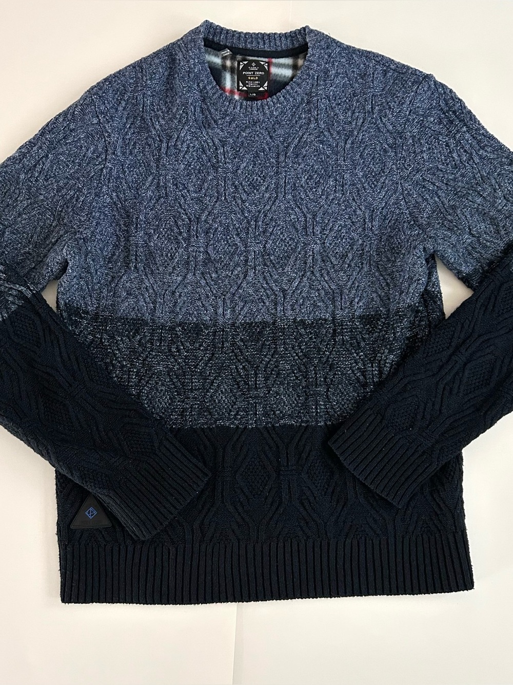 Point Zero Heavyweight Sweater - Size Slim Fit L - Mens